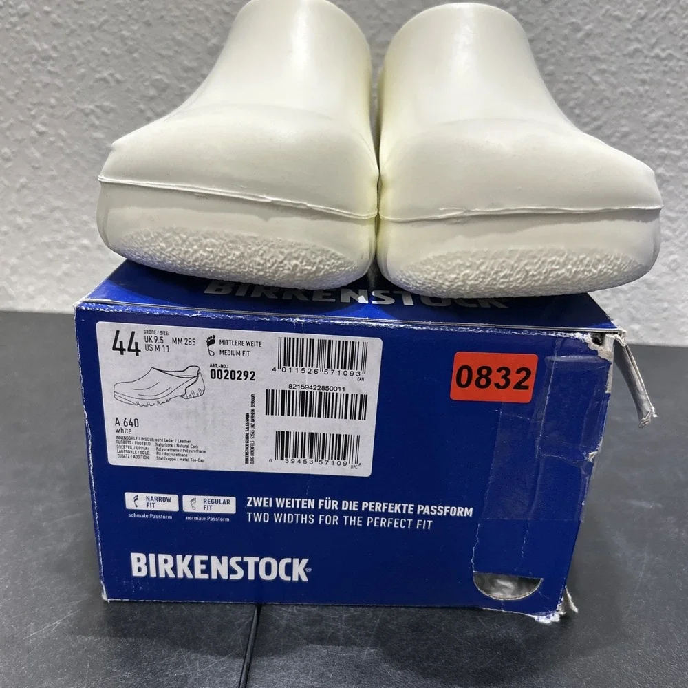 Birkenstock A 640 Polyurethane White EU 44 US M 11 Mens